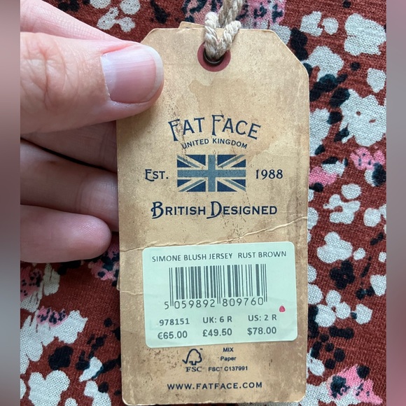 Spring Dress from Fat Face- Never worn before! - Picture 5 of 5
